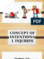 Concept of Intentional Injuries