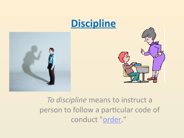 Discipline | PDF