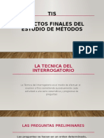 TIS Aspectos Finales Del Estudio de Métodos