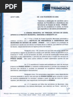 LEI Nº 1.069 - AUTORIZA A CELEBRAÇÃO DE CONVÊNIO COM O INSTITUTO DE PREVIDÊNCIA E ASSISTÊNCIA DOS SERVIDORES DO ESTADO DE GOIÁS - IPASGO.pdf