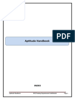 Aptitude Handbook