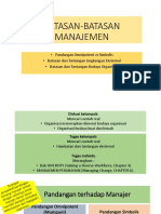 Batasan-Batasan Manajemen PDF