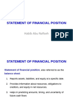 Statement of Financial Position - 1