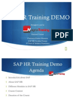 SAP HR Training DEMO: Brought To You by