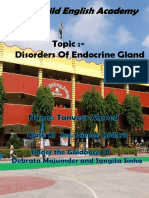 Topic:-Disorders of Endocrine Gland