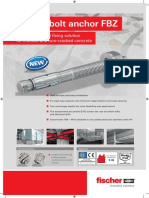 Fischer Bolt Anchor FBZ: The Cost-Efficient Fixing Solution For Cracked and Non-Cracked Concrete