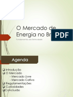 O Mercado de Energia no Brasil