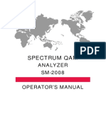 SM-2008 Operator's Manual