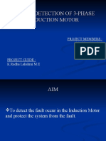 Faults Detection of 3-Phase Induction Motor