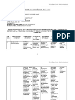 Proiectarea Pe Unitatea de Invatare