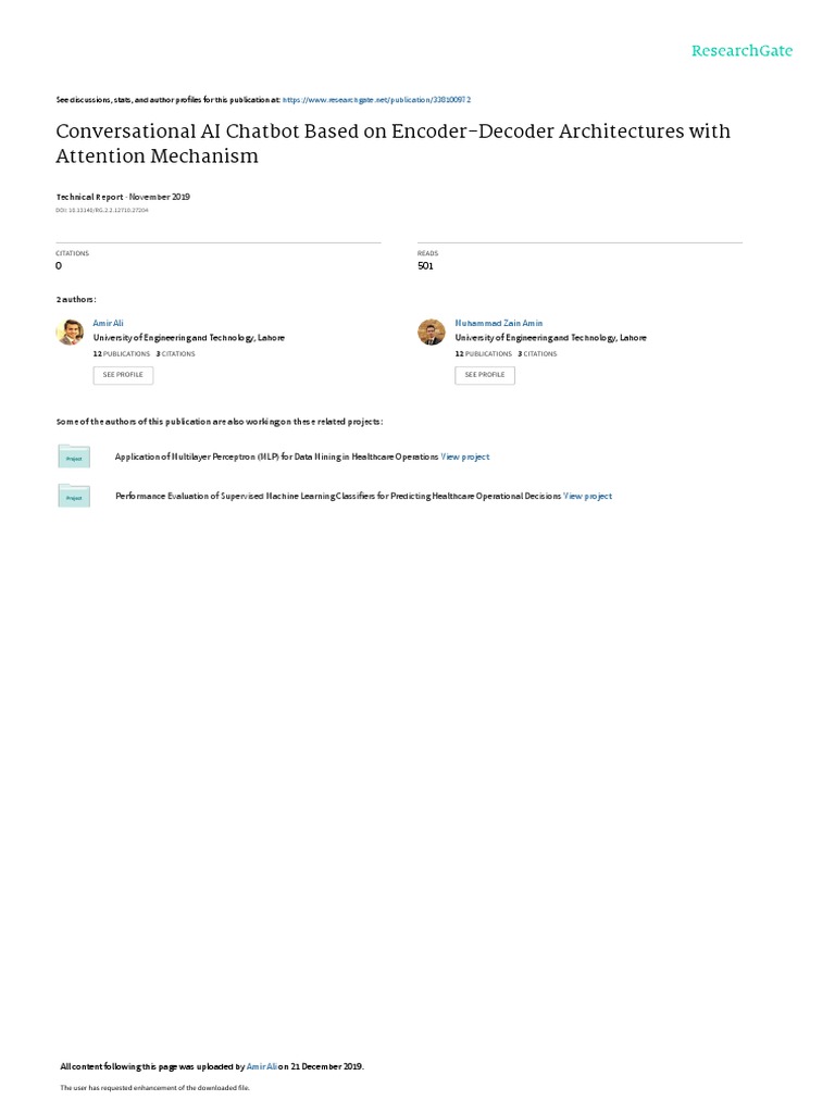 Encoder Decoder PDF | PDF | Artificial Intelligence | Intelligence (AI ...