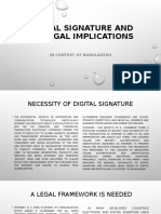Digital Signature and Its Legal Implications