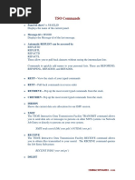 TSO Commands: XMIT Node - Userid DA ('Your - PDS') OUTDA ('Your - PS')