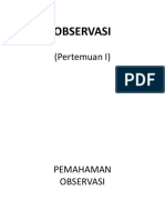 Observasi Satu PDF