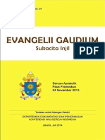 Seri Dokumen Gerejawi No 94 EVANGELII GAUDIUM 1 PDF