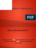 Persuasion in Advertising