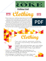 clothing chart