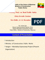 Working Party On Road Traffic Safety (Sixty-Seventh Session) New Delhi, (4 - 6) December 2013