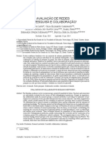 Avaliação de Redes de Pesquisas e Colaboração PDF