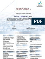 Certificado Sistemas Estruturais Março A Junho 2012 - Alvaro PDF