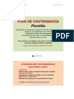 PT109 Plan de Contingencia