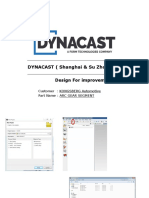 DYNACAST (Shanghai & Su Zhou) LTD: Design For Improvement
