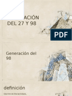 Generacion Del 27 y 98