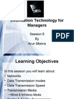 Information Technology For Managers: Session 8 by Arun Mishra