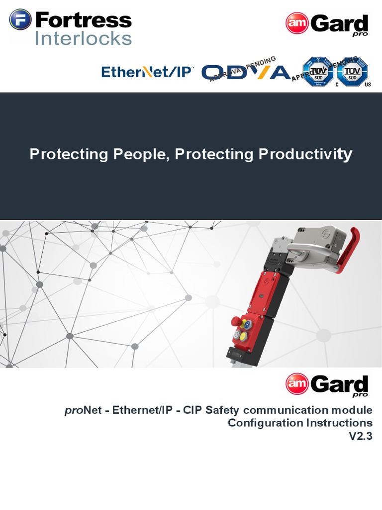 proNet CIP Safety Module Setup Guide | PDF | Ip Address | Programmable ...