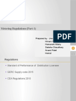 Metering Regulations (Part-1) : Prepared By: Unnati Modi Himani Patel Hemanshi Mistry Daksha Chaudhary Anand Patel Hemal