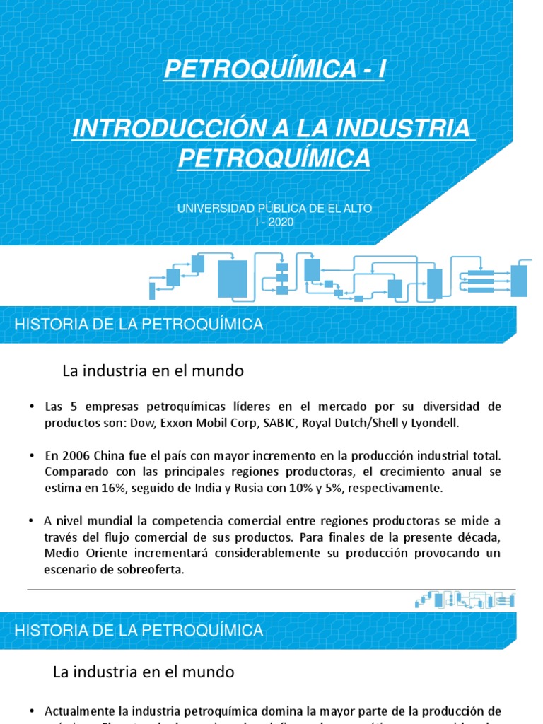 Introduccion A La Industria Petroquímica PDF | PDF | Refinería de ...