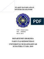 Kelainan Sintesis Eicosanoid