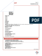 Safety Data Sheet: Acc. To OSHA HCS