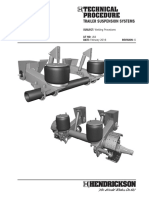 Technical Procedure: Trailer Suspension Systems