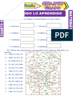 Repasando Lo Aprendido para Cuarto Grado de Primaria