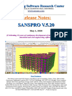 SANSPRO V520 Release Notes