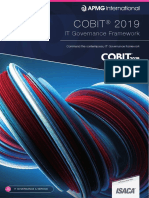 Cobit 2019: IT Governance Framework