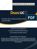 1.3. Creación de Una Base de Datos Oracle