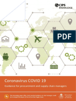 COVID-19 impact on Procurement (CIPS)