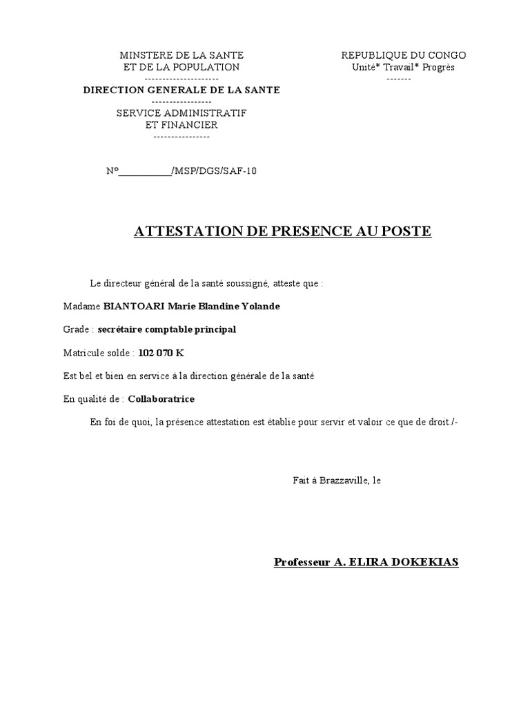 Modele Attestation De Travail 15 Images Comment Faire Un Certificat De Travail, Attestations