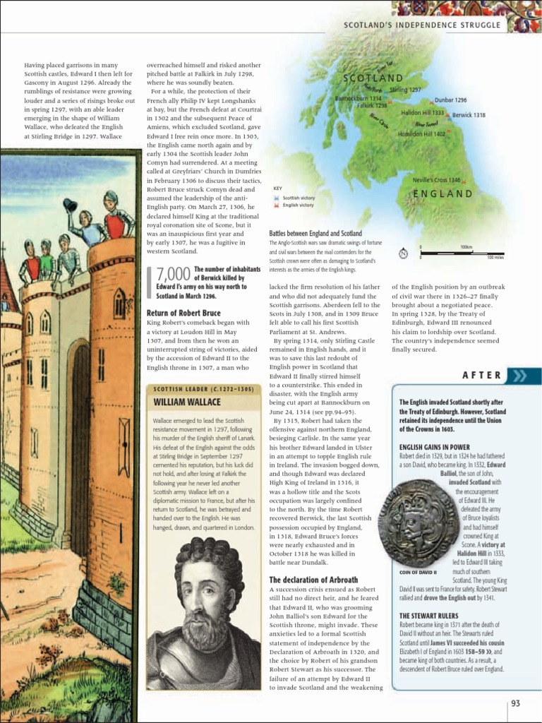 Scotland's Independence Struggle Explained | PDF | Robert The Bruce ...