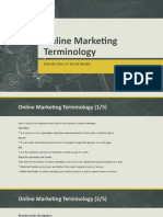 Online Marketing Terminology: Introduction To Social Media