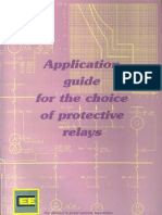 Application Guide For The Choice of Protective Relay (CEE)