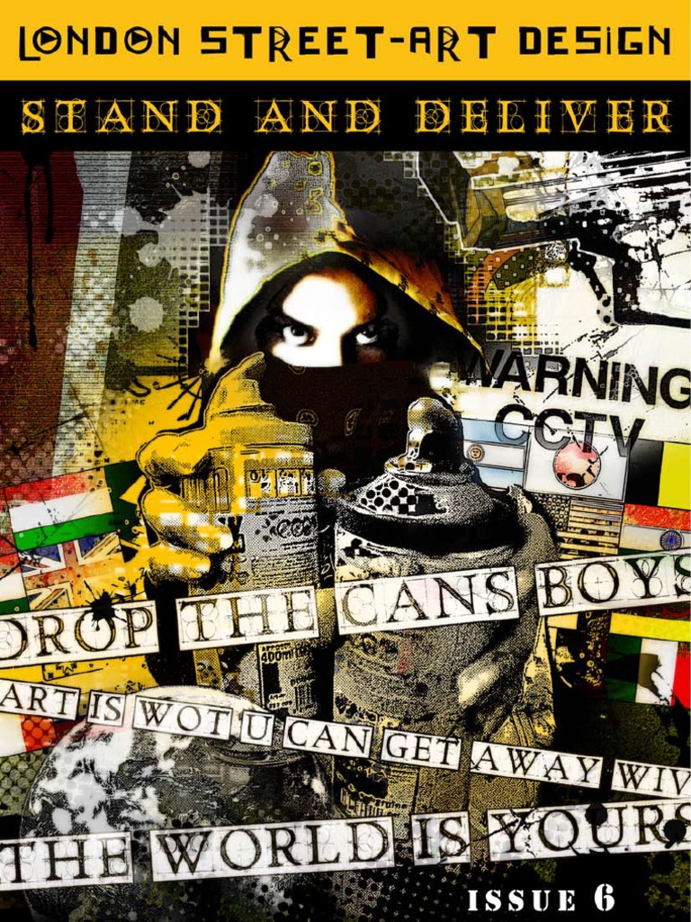 LSD Magazine Issue 6 - Stand and Deliver, PDF, Graffiti