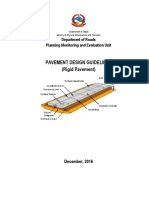 Rigid Pavement Design Guidelines - DoR