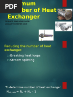 Minimum Number of Heat Exchanger 2019