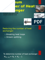 Minimum Number of Heat Exchanger 2019