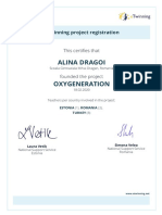 Alina Dragoi Oxygeneration: Etwinning Project Registration