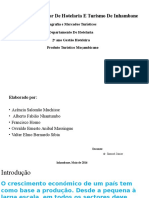 Moçambique: Produto Turístico e Diversificação