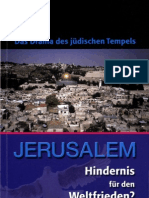 Jerusalem - Hindernis Für Den Weltfrieden?